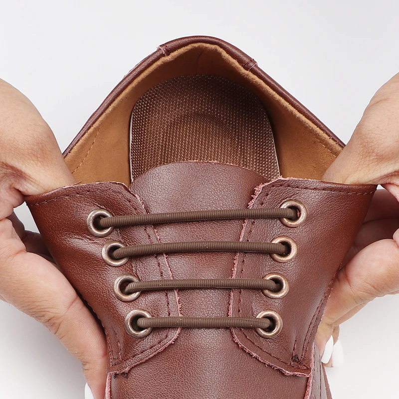 12pcs Stretch Silicone Shoelaces No Tie Shoe Laces Elastic Laces