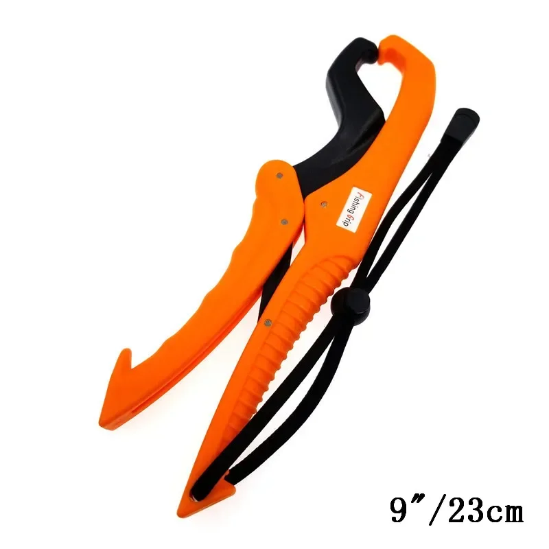 Fish Lip Gripper 16cm 24cm Grip Bass Trout ABS Fishing Pliers Gear Floating Controller Fish Tool Tackle Plastic Fishing Tools