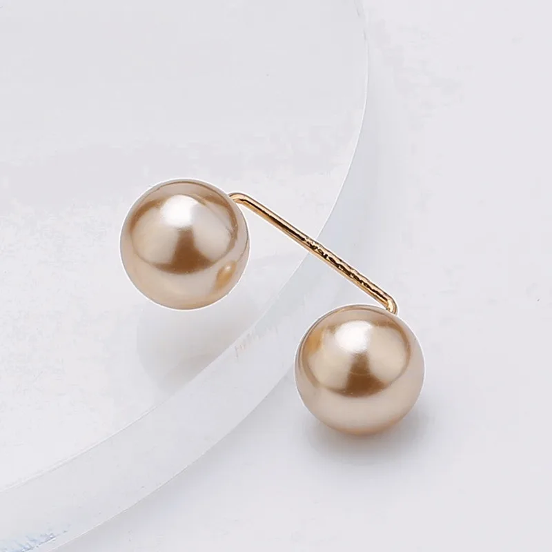 5 10PCS Safety Pins Pearl Non Slip Brooches For Clothing Waist Fixing Neckline Adjust Scarf Fashion DIY Sewing Accessories