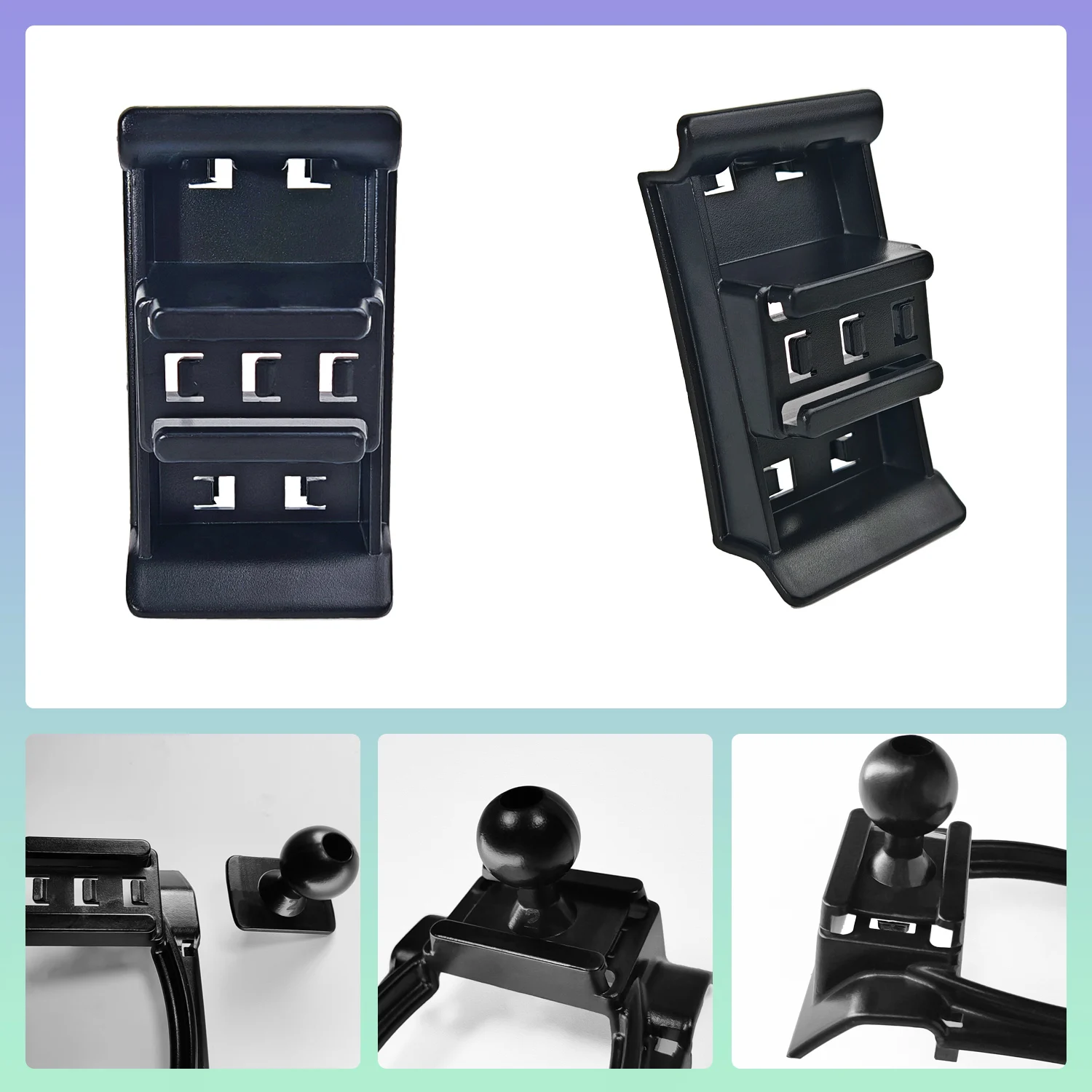 Wireless Charging Magnetic Car Phone Holder with MagSafe Support
