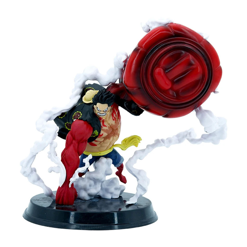 【特大サイズ】ONE PIECE ルフィ Gear4th フィギュア 25cm Action Figure One Piece Luffy Gear 4 | Figurine One Piece
