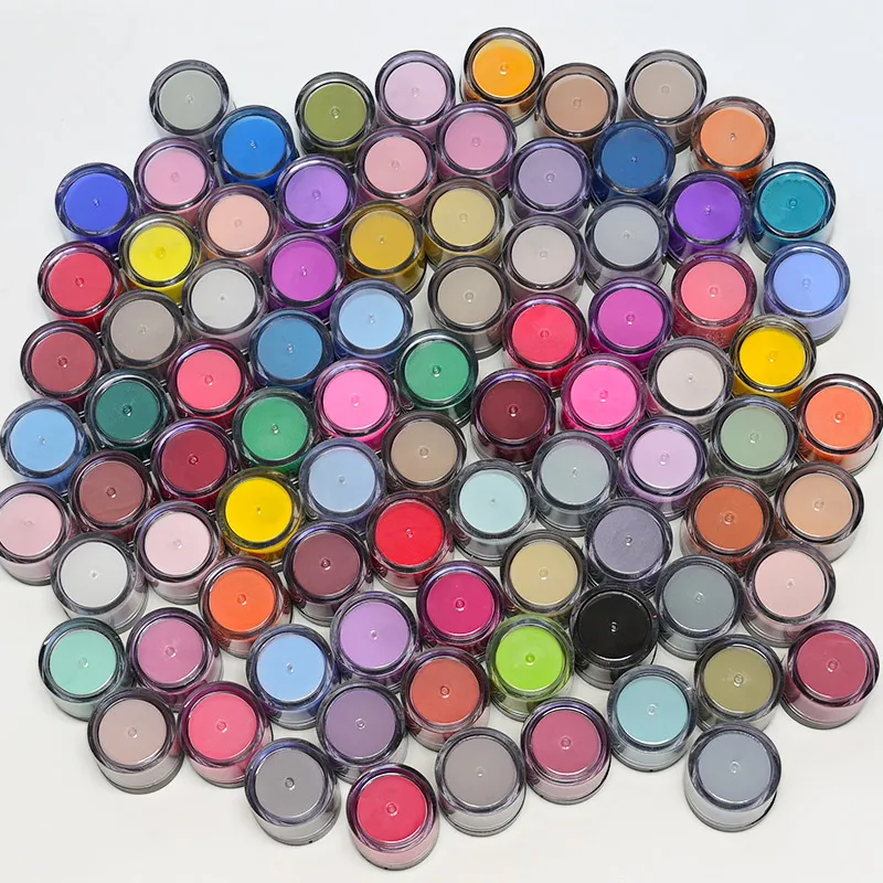 20/40/60/90pcs akryl pudr sada 3in1bottle sbírání dipping/carving/extension broušené sklo pudr pestrý souprava manikúra powder-1