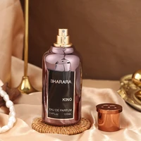 Bharara King Eau de Parfum 100ML pour Homme, Parfum de Luxe 3.4oz en Vaporisateur, Scellé dans un Coffret Cadeau 4