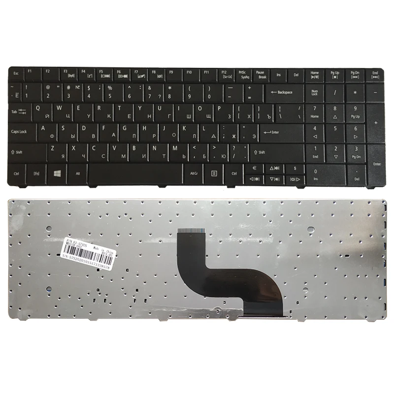 New Russian laptop keyboard for Acer aspire E1-571 E1-571G E1 E1-521 E1-531 E1-531G TM8571 MP-09G33SU-698 PK130DQ2A04 RU