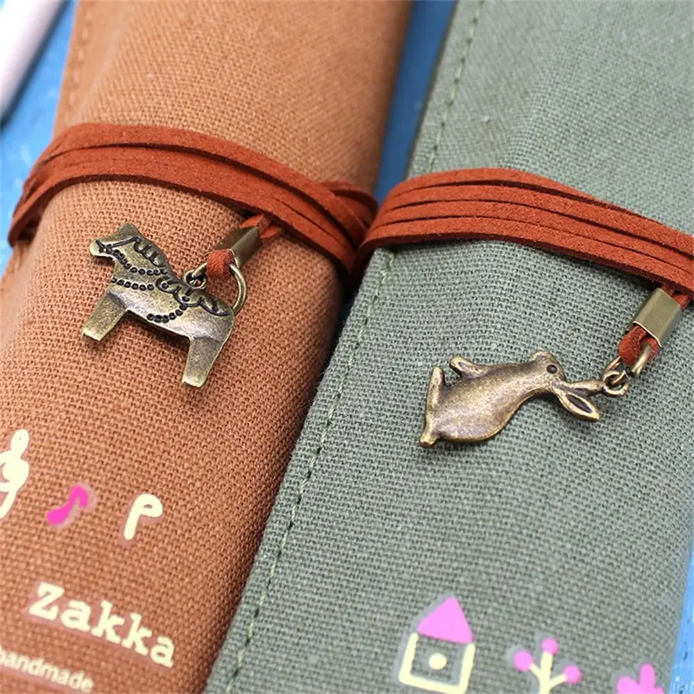 12홀 필통 롤러 펜 가방 필통 롤업 펜 가방 화장품 가방 천 롤 필통 메이크업 랩 홀더