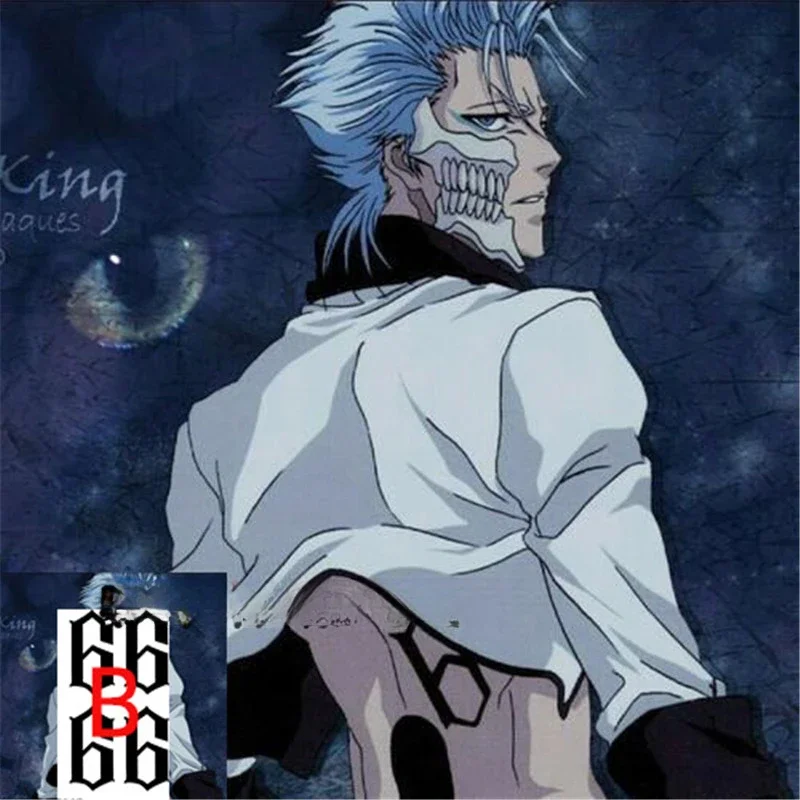 Grimmjow Jaegerjaques Cosplay Tattoo Stickers Body Tattoos Halloween Cosplay Costume Accessory Props anime cosplay props anime cosplay accessories