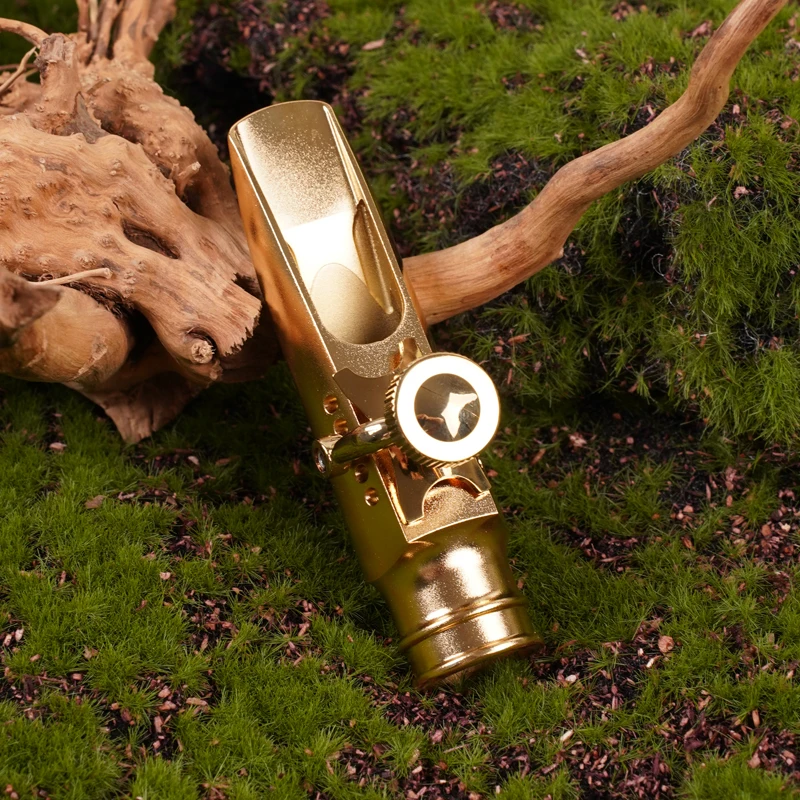 1pcs High Quality Brass Golden Alto Saxophone Mouthpiece for Popular Jazz Music Sax Instrument Accessories New
