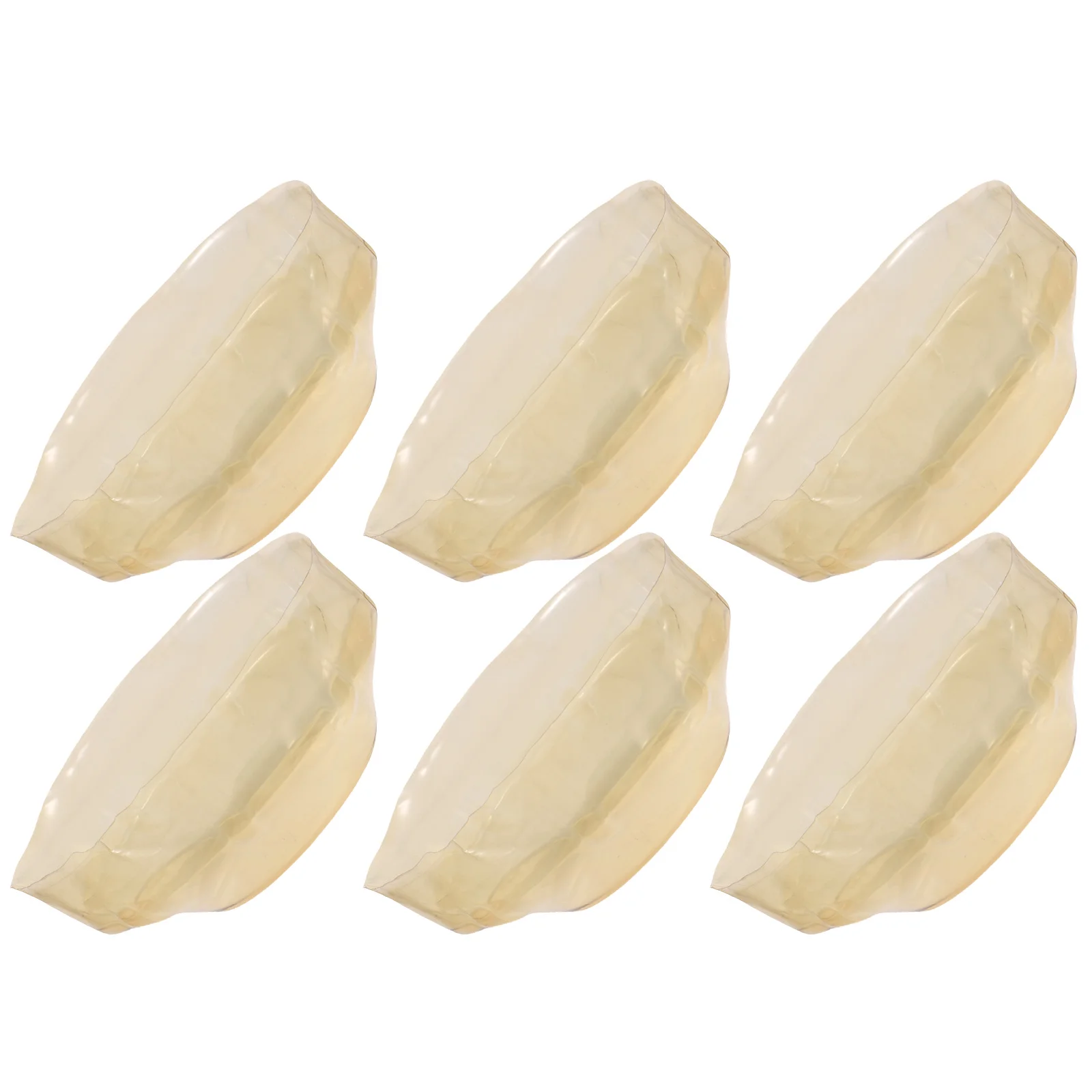 6 Pcs Smoke Dust Cover Decorative Alarm for Smoking Shell Covers Plastic Hole Plate Cooking