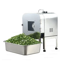 110V/220V Electric Vegetable Cutter Commercial Slicer Automatic Vegetable Dicing Machine Carrot Pepper Section Cutting Machine 1