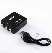 

1080P RCA AV To HDMI-compatible Composite Adapter Converter AV2HDMI Adapter For TV PS3 PS4 PC DVD Xbox Projector with USB Cable