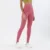SOISOU Nylon Yoga Pants Gym Leggings Women Girl Fitness Soft Tights High Waist Elastic Breathable No T Line Sports Pants 21