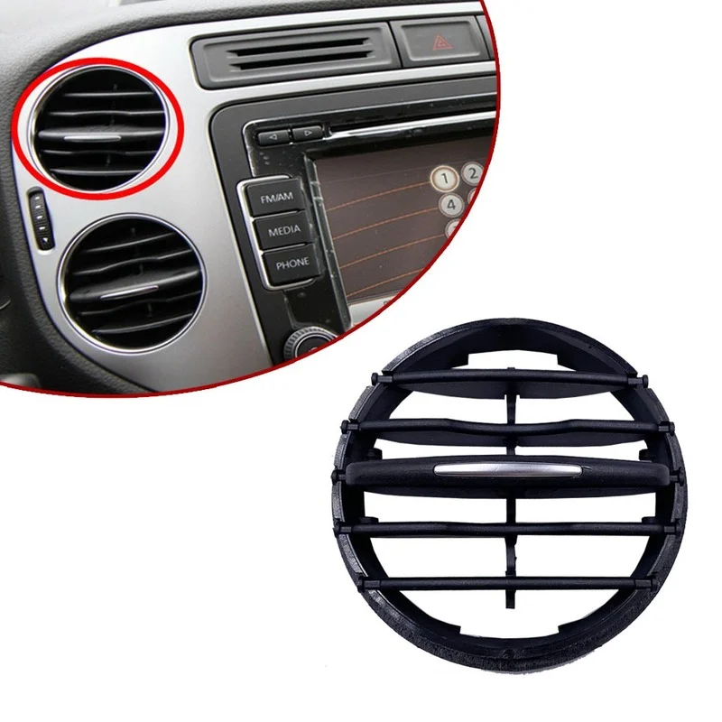 

Car Air Conditioner Instrument Panel Dashboard Outlet Accessories A/C Air Vent Folding Fittings for Volkswagen Tiguan 2010-2017