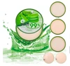 Foundation Makeup 99% Aloe Vera Softening Powder Waterproof Moisturizing Concealer Foundation Make Up Face Contour Powder Brush 4