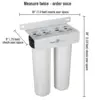 Whole House Water Filter, 4-layer sediment filter 25 to 1 micron, Powerful Up-Flow 2