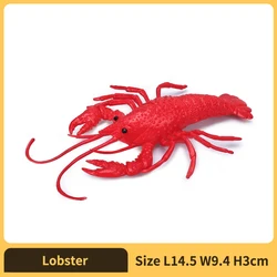 Shark & Marine Life Figurine Set - Creative Home Decoration & Perfect Christmas Gift (Lobster)