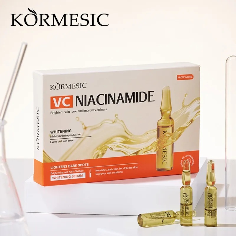 Vitamin C Nicotinamide Ampoule Serum Set Moisturising Whitening Wrinkle Reducing Anti-Ageing Serum Face Beauty Skin Care