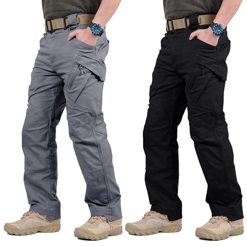 Pantalones Tácticos Softshell Para Hombre - Elásticos, Impermeables, Duraderos, Ideales Para Trabajo Y Exteriores