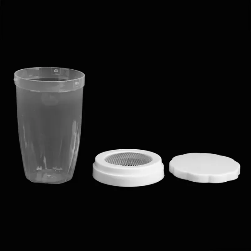 Plastic Sugar Sifter Shaker Baking Tool Flour Sifter Powder Sugar Icing Cocoa Powder Shaker for Baking Kitchen Supplies