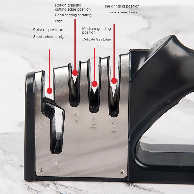 4-in-1 Multifunctional Knife and Scissor Sharpener