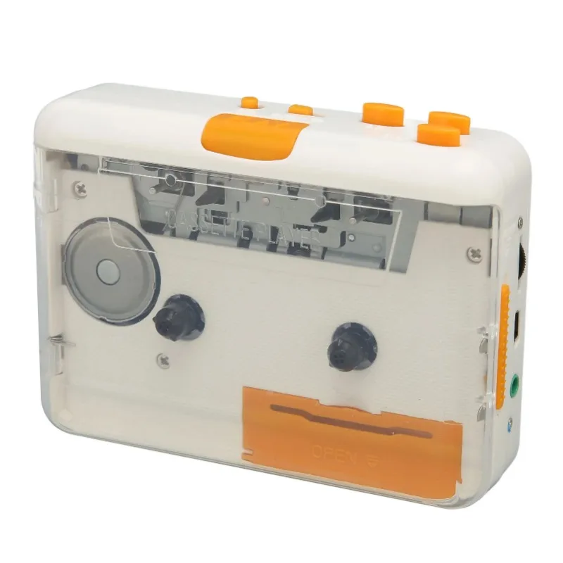 EOENKK USB Cassette Converter Plug and Play Portable MP3 Music Tape Player with Earphone for IPod PC 5