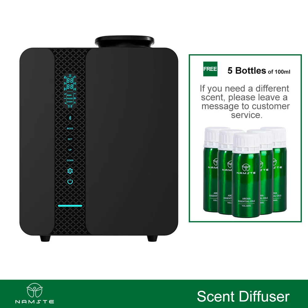 جهاز عطر منزلي ذكي من Namste 500m3 ناشر رائحة كهرب...