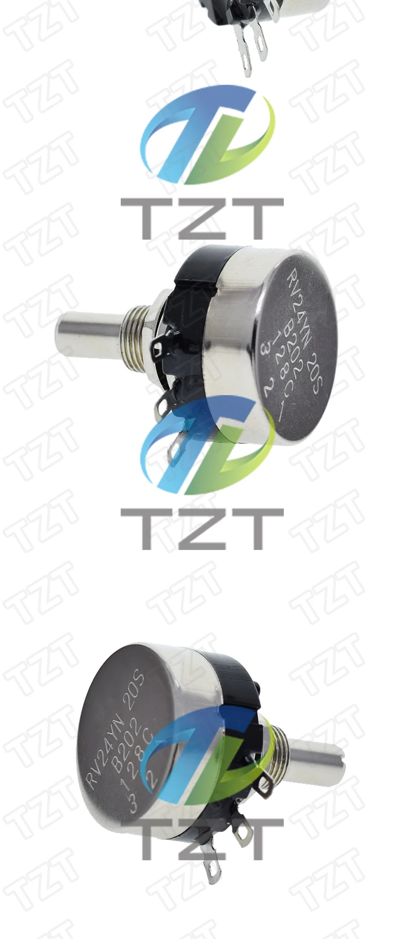 Rv24yn20s b201 b501 b102 b202 b502 b103 b203 b503 b104 b204 b254 b504 b105 500 Ohm 10k 20k 50k 100k 200k Ohm Potentiometer – Detail 7