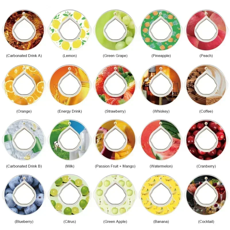 

1-3pcs Flavoring Pods Air Scent 20 Fruit Flavours 0 Sugar Up plastic Water Drink Bottle Flavor Pod Water Bottles For Girls