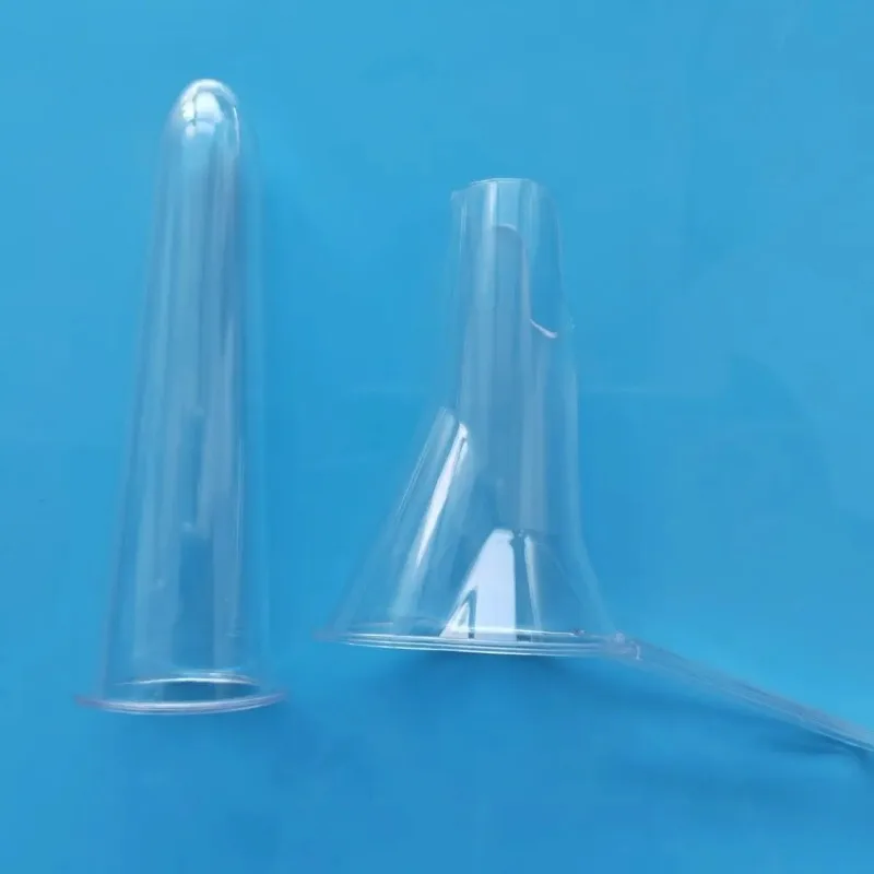 1pc Disposable U-shaped anoscope split semi closed anoscope pph-type u-scope C-type aircraft suture and ligator probe transparen 3