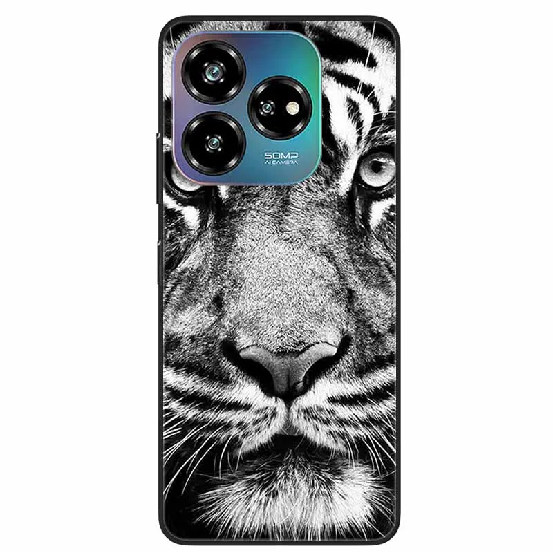 Cartoon Silicone Soft Phone Case - Protective Cover Bag in Vibrant Design