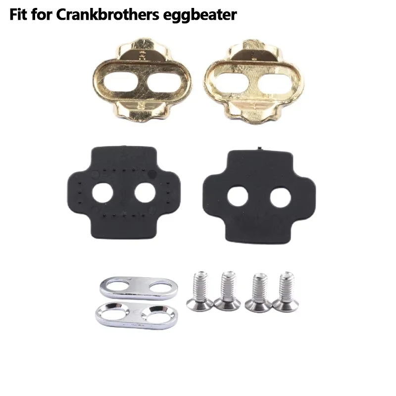 Description Picture 2 of itemBicycle Locking Pedal Plate Adapter Converter Clipless For Shimano Spd/For Crankbrothers Eggbeater Shoes Adapter Cleats