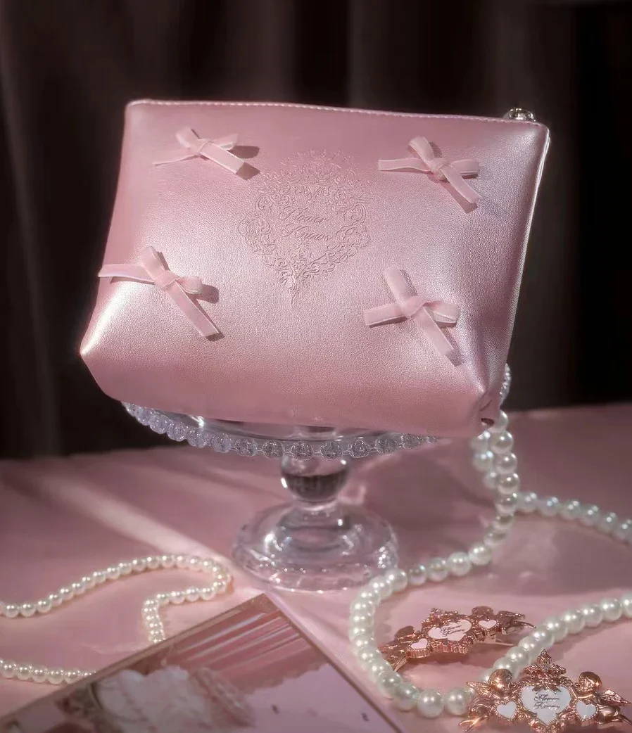 

Flower Knows Birthday Limited Pink Cosmetic Bag