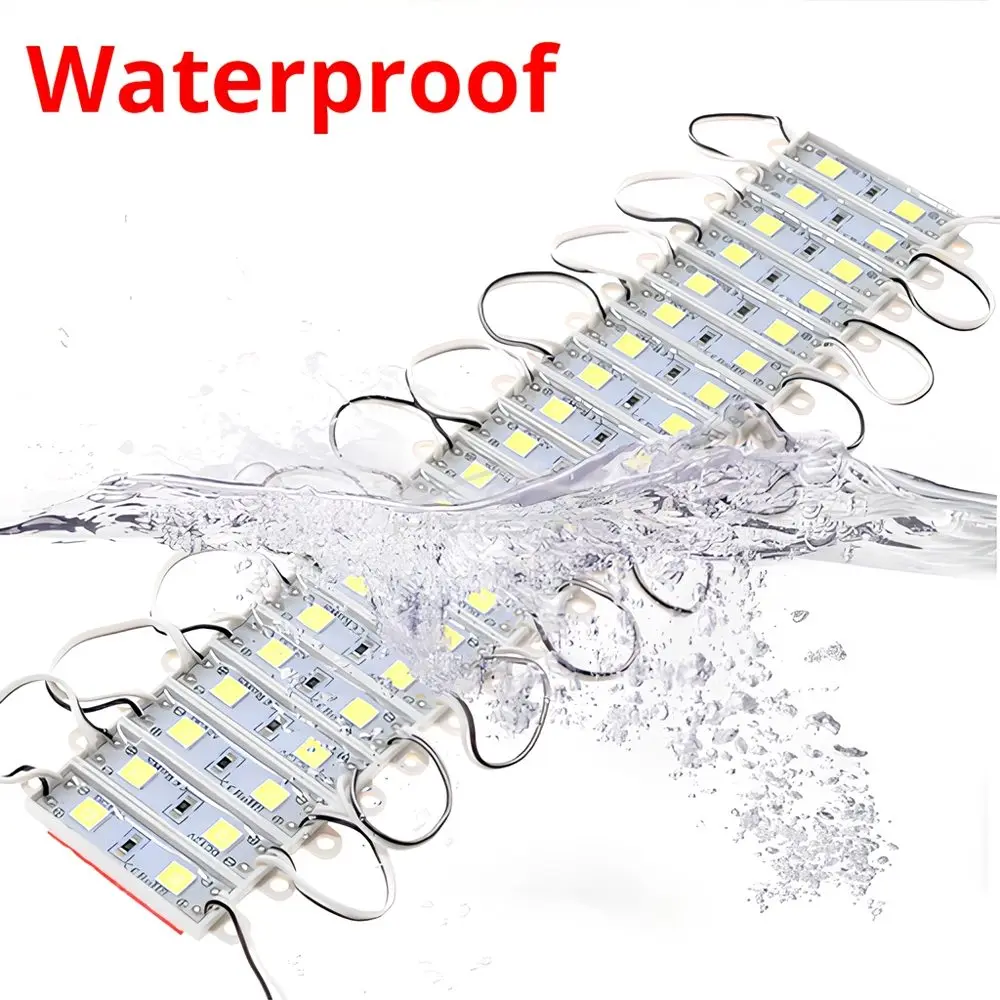 20Pcs 5054 2LED Modules Mini Led DC 12V Waterproof Backlight For Advertisement Edge Design White Warm Atmospheres TV Advertising