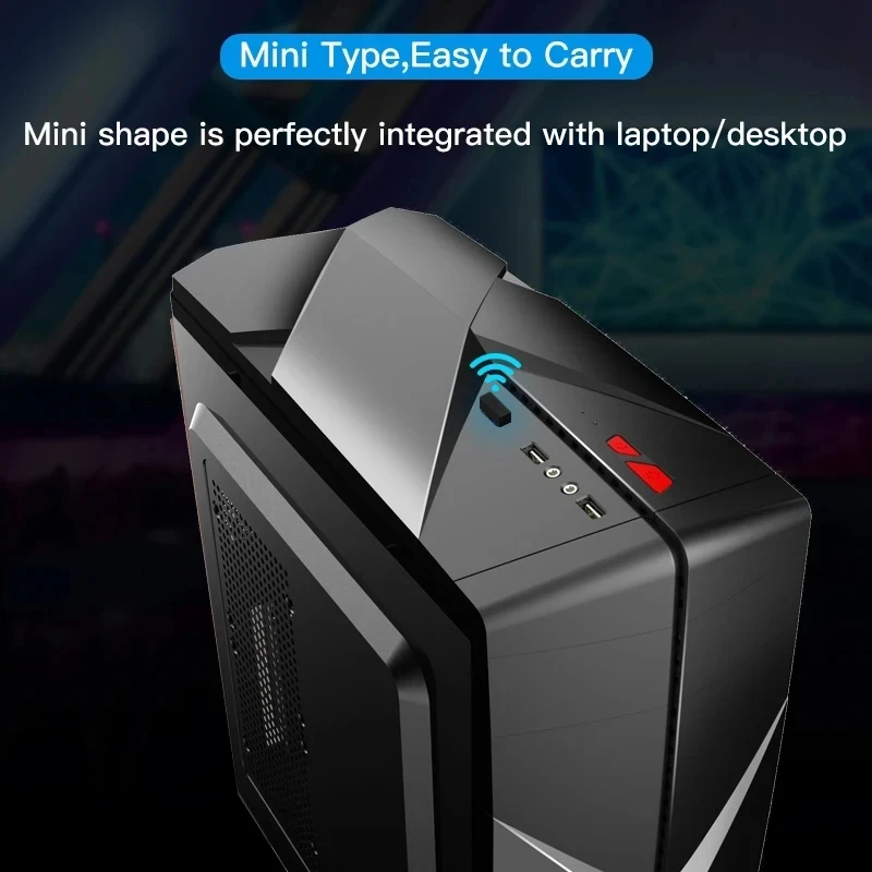 USB WiFi 6 어댑터 동글 AX900 듀얼 밴드 2.4G/5GHz USB WiFi 네트워크 무선 수신기 드라이버 무료 Windows 10/11