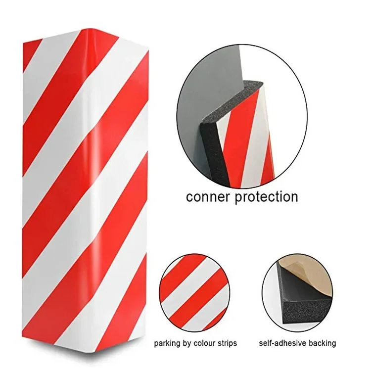 רכב נגד התנגשות התנגשות פינת שומר המוסך בפינה קיר מגן קצף נגד התנגשות חציצה חניה אנטי-שריטה מגן