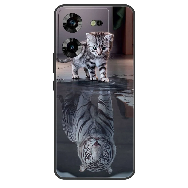 Cool Silicone Protective Cartoon Painted Case - 2023 Model