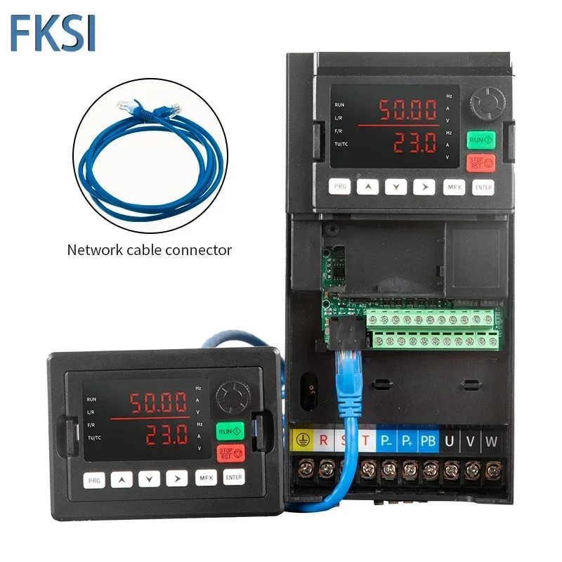 공장 슬레이트 VFD 인버터, 모터 속도 제어 VFD 컨버터, 주파수 변환기, 4KW, 5.5KW, 7.5KW, 1ph, 3ph, 220V, 3ph, 380V
