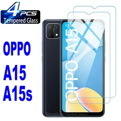 Premium Tempered Glass Screen Protector - 1 pieces (For Oppo A15 A15s)