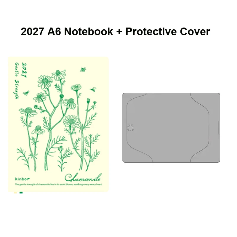 Elegant Kinbor Notebook Planner - Premium 52g Bachuan Paper