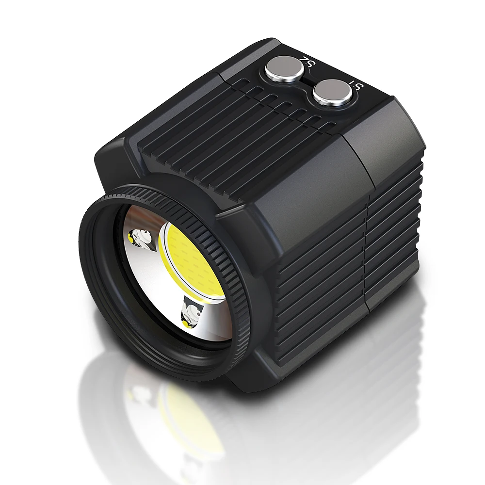 Wholesale SL-19 2000 Lm Bright 60M Waterproof LED High Power Video Light For  SLR Cameras Fill Lamp