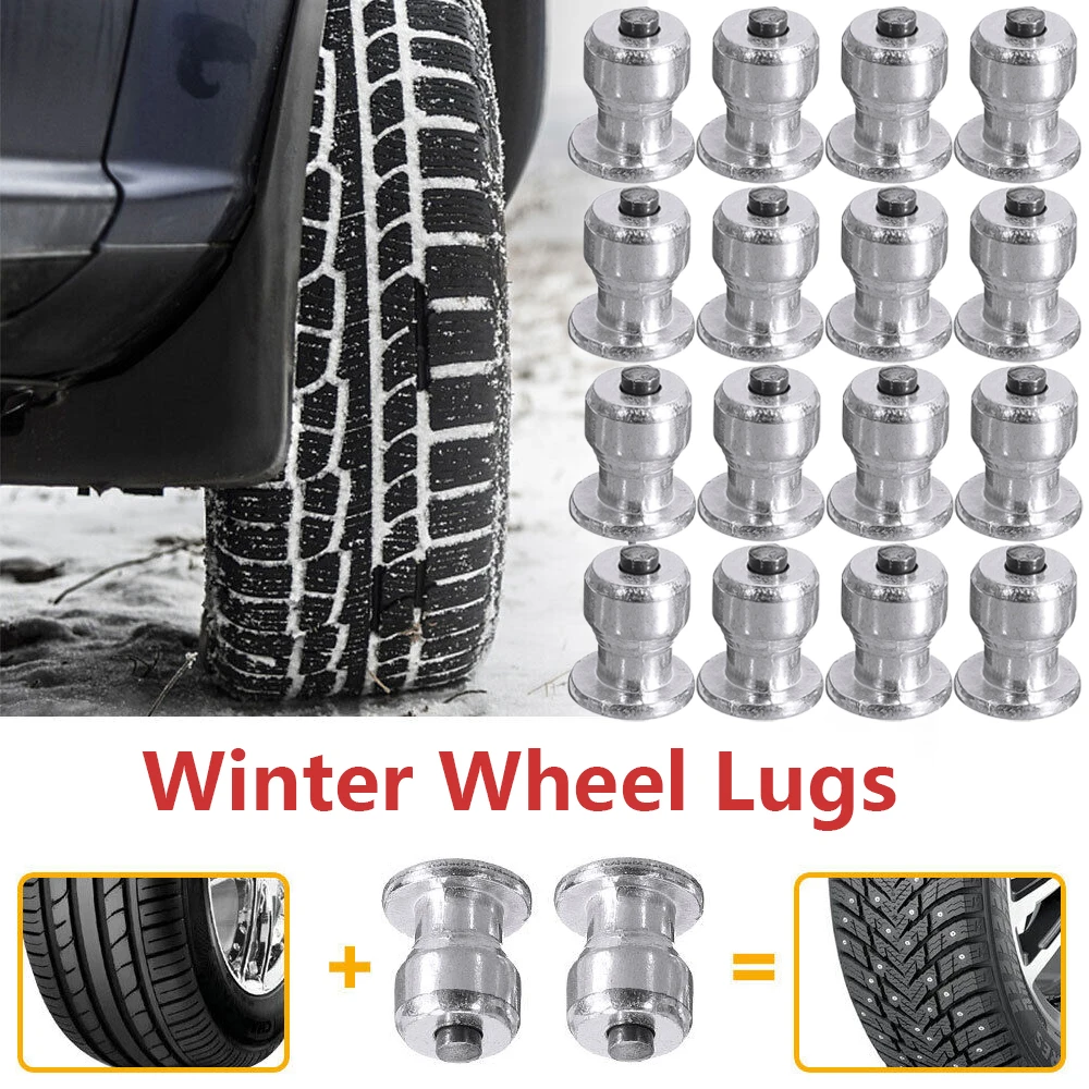 

500pcs Winter Wheel Lugs Car Tires Studs Screw Snow Spikes Wheel Tyre Snow Chains Studs For Shoes ATV Car Motorcycle Tire 8x10mm