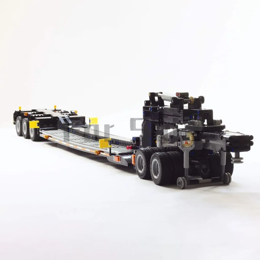

Moc-13477 Custom Mack Low Boy Trailer 42078 Fits 1201pcs Building Blocks Stitch Toys For Adults Kids Boys Girls Ages 12+