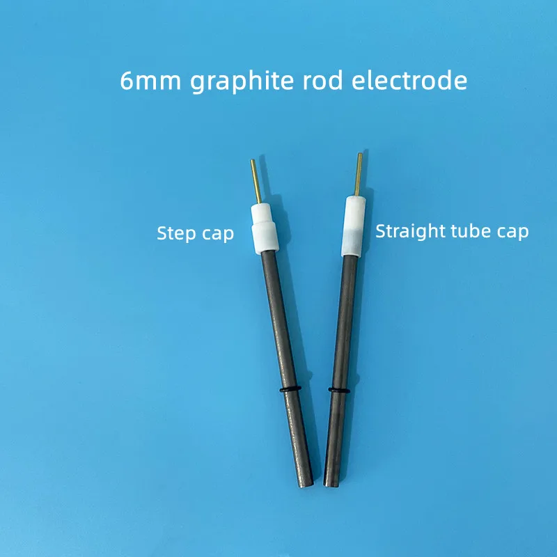10 Graphite Rods / Carbon Electrodes - 6mm X 250mm (0.236" X 9.843")