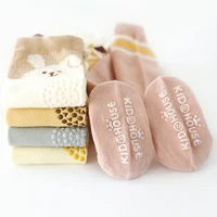Baby Crawling Socks Summer Boneless Combed Cotton Over The Knee Socks Boys And Girls Cartoon Cute Pattern Breathable Mesh Socks 3