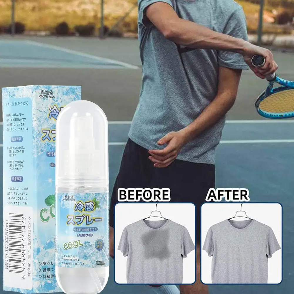 

Car Seats Quickly Cooling Agent Summer Refrigerant For Clothes Auto Air Cooling Agent Vehicle Ice Spray Rapid 100ml Aroma P6B5