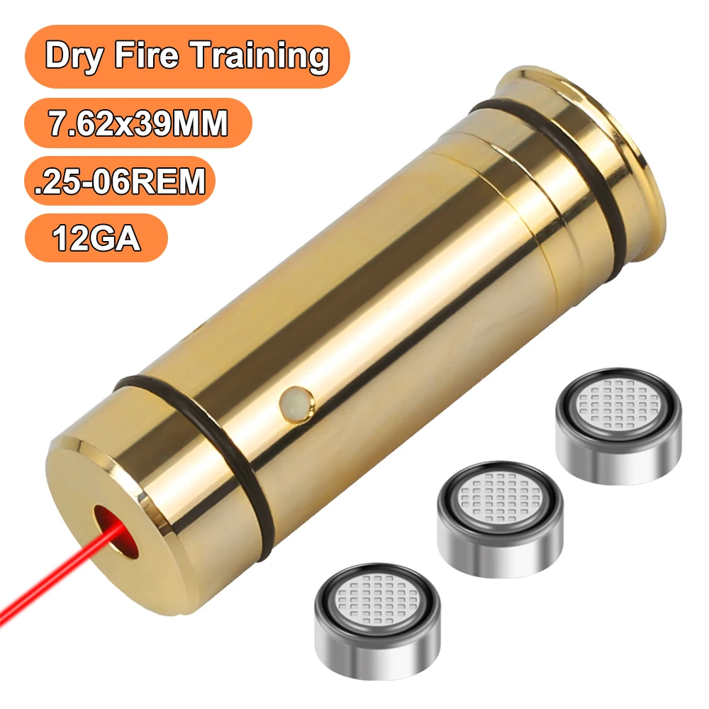 12GALaserTrainingBulletDryFireLaserTrainerCartridgeTactical