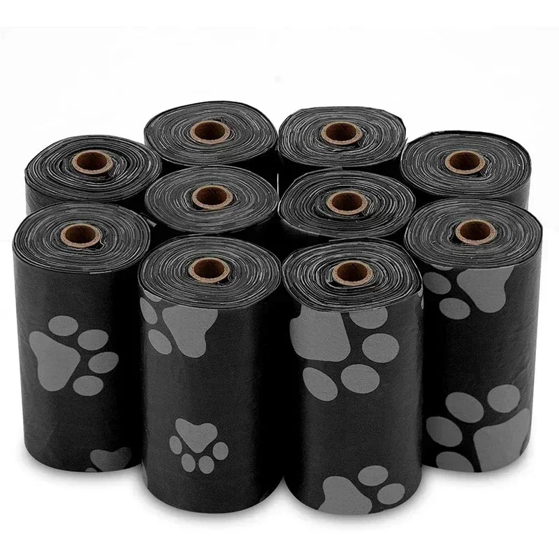 1-50 Rolls Biodegradable Dog Poop Bags Leak-Proof Thick Pet Waste Bags for Outdoor Walks Cat Litter Trash Bags Pet Supplies 5