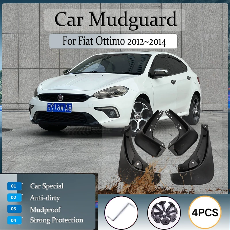 

Автомобильный брызговик для Fiat Ottimo Sport 2012 2013 2014 5 дверей хэтчбека, антифриз, брызговики, автомобильные аксессуары