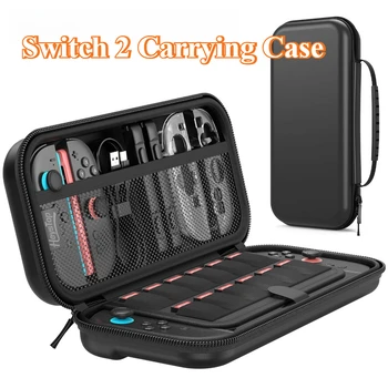Comptible per Switch 2 Custodia da trasporto portatile leggera e impermeabile di grande capacità protetta per accessorio console