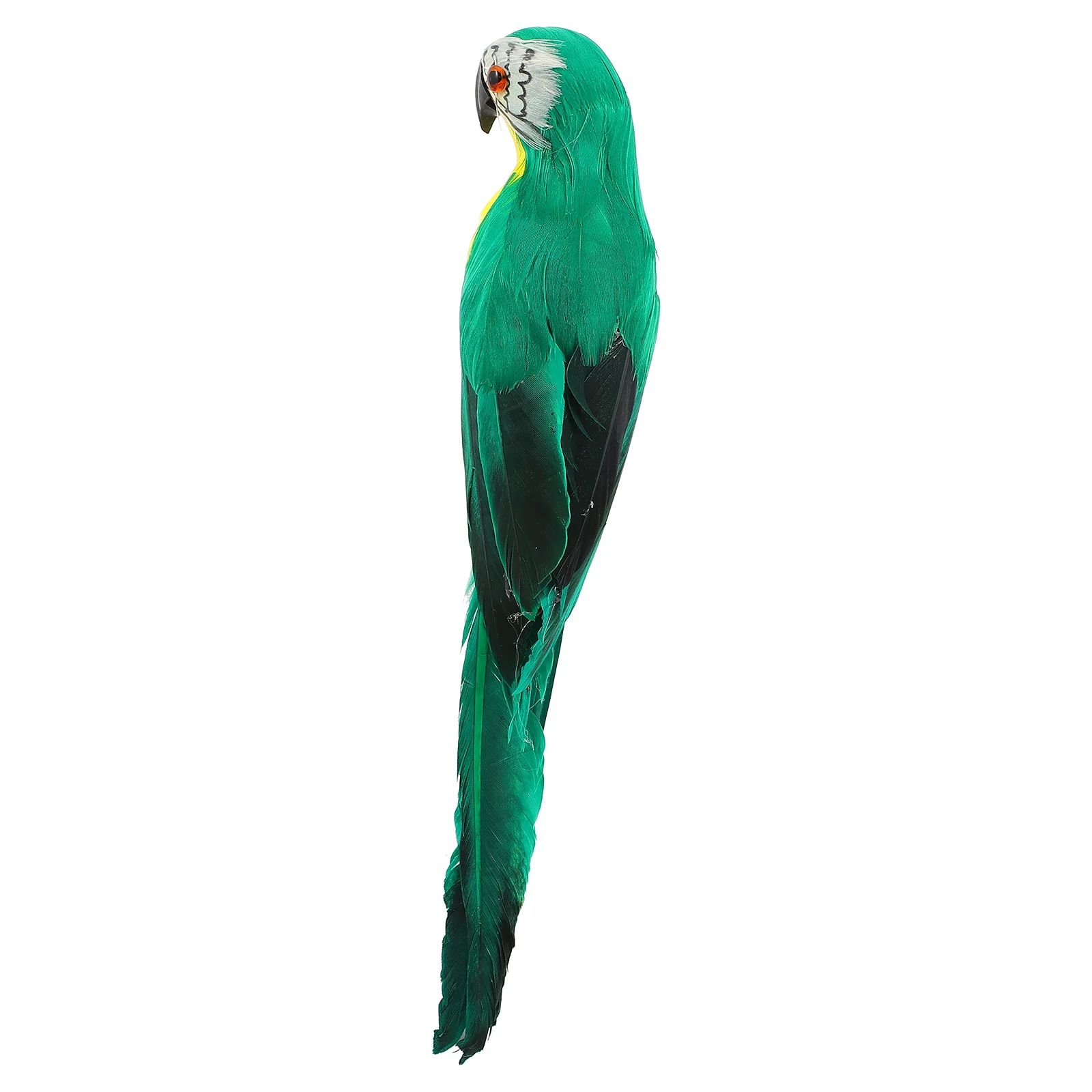 

1Pc Lovely Delicate Garden Foaming Artificial Macaw Bird Decor Adornment