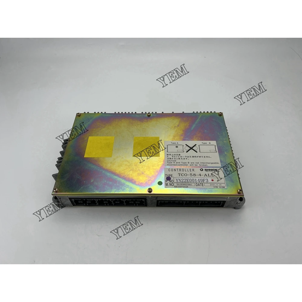 

New SK210-6 Controller YN22E00149F3 For Kobelco Forklift Excavator Machinery Engine.